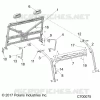 CHASSIS, CAB BASTIDOR