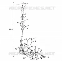 SELECTOR DEL TREN 2x4 400L W957540 (4930093009C002)