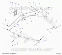 SUSPENSION TRASERA TRAILING ARMS MOUNTING