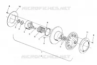 accionado de embrague ASSEMBLY CLASSIC / 0930864 and  CLASSIC TOURING / 0930865 (4922952295030A)