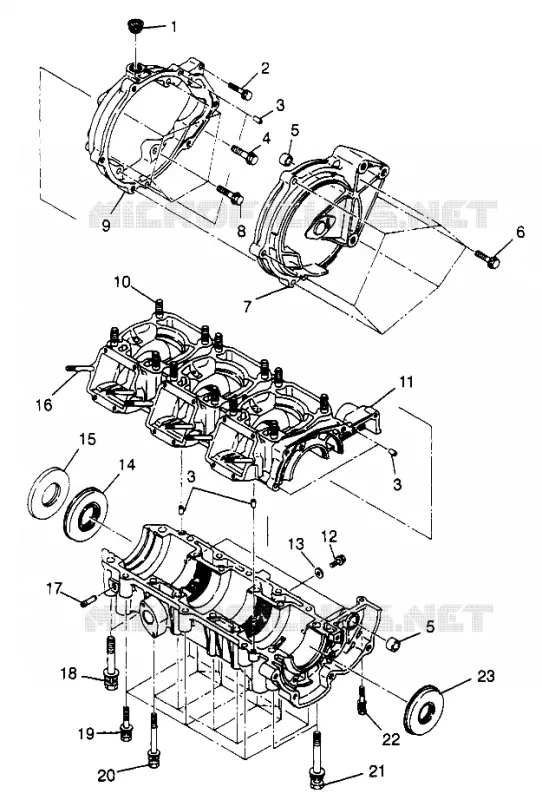 CAJA DEL CIGÜEÑAL SLT 780 B974588 (4941174117B013)