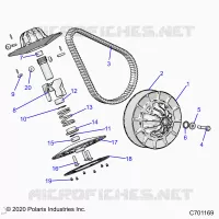 TREN, SECONDARY CLUTCH