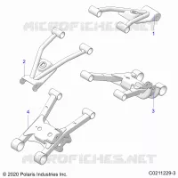 SUSPENSION TRASERA CONTROL ARMS