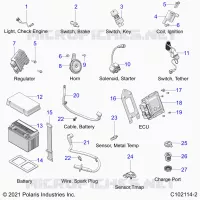 ELECTRICA, COMPONENTS