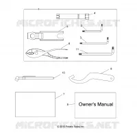 REFERENCES, KIT DE HERRAMIENTA and EL MANUAL DEL PROPIETARIO