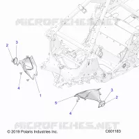 CHASIS, TIE ROD BOOT ASM.