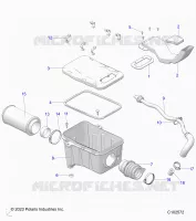ENGINE, TOMA DE AIRE SYSTEM