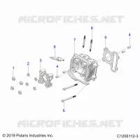 ENGINE, CULATA ASM