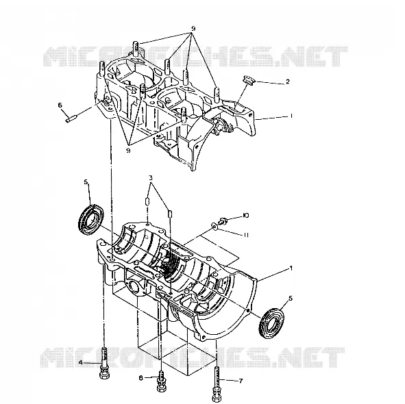 CAJA DEL CIGÜEÑAL WideTrak (4921302130035A)