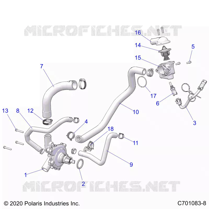 MOTOR, WATERPUMP AND BYPASS