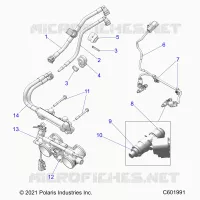 SISTEMA DE COMBUSTIBLE, RAIL, LINES AND THROTTLE BODY