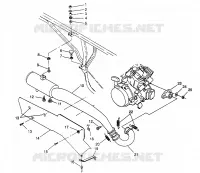 SISTEMA DE ESCAPE 6X6 400L
