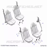 ASIENTO BELT MOUNTING