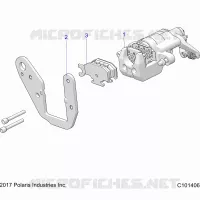 BRAKES, PINZA TRASERA