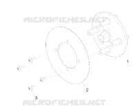 RUEDAS, COMPONENTS, END, 7.56 INCH, DISC 4 BOLT