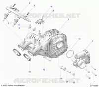 ENGINE, TOMA DE AIRE MANIFOLD