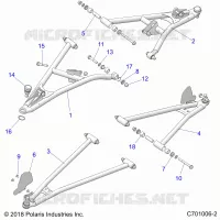 SUSPENSIÃ“N DELANTERA CONTROL ARMS