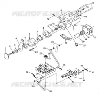 FRENO TRASERO/FOOT PEDAL ASSEMBLY 4X4 350L W938139 (4924052405028A)