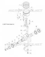 MOTOR, CIGUEÑAL AND PISTÓN