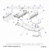 ENGINE, SISTEMA DE ESCAPE