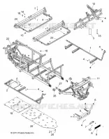 CHASIS, BASTIDOR AND FRONT BUMPER