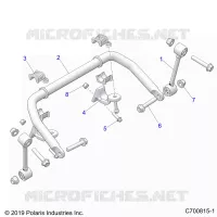 SUSPENSION, FRONT BARRA ESTABILIZADORA- G21GMH99AL/BL (C700815-1)