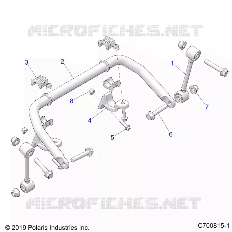 SUSPENSION, FRONT BARRA ESTABILIZADORA- G21GMH99AL/BL (C700815-1)