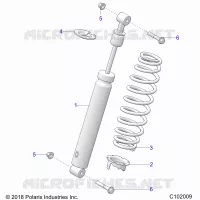 SUSPENSION, CHOQUE FRONTAL