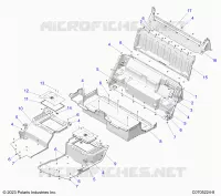 PISO, REAR CLOSEOFFS