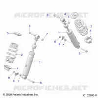 SUSPENSION, CHOQUE FRONTAL