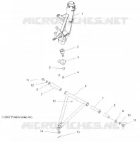 SUSPENSIÓN DELANTERA AND A-ARM MOUNTING