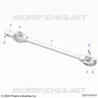TREN, FRONT PROP SHAFT
