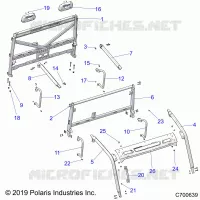CHASSIS, CAB BASTIDOR
