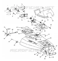 MONTAJE CAMPANA 600 XCR 0951676 (4929132913A010)