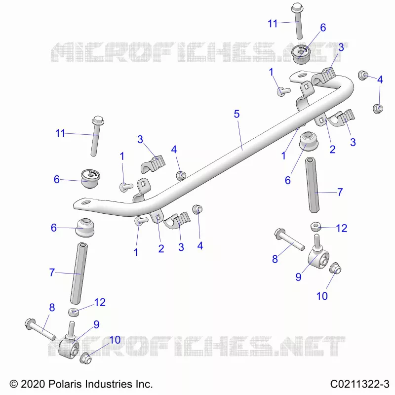 SUSPENSION, BARRA ESTABILIZADORA