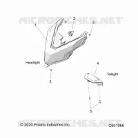 ELECTRICA, HEADLIGHT AND TAILLIGHT