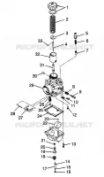 CARBURADOR SUPER SPORT 0980761 (4942874287C010)