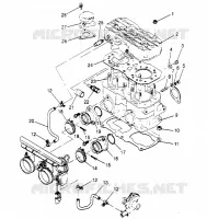 CILINDRO  500 EFI 0952774, EFI SKS 0952574,   EFI SKS PT 0952974, (4929052905C011)