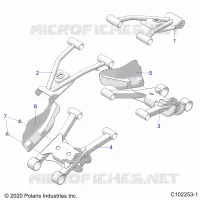 SUSPENSION TRASERA CONTROL ARMS