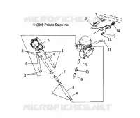 MOTOR, CARBURADOR MOUNTING/BOMBA DE COMBUSTIBLE/LINES