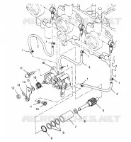 BOMBA DE ACEITE ULTRA SKS 0960578, EURO ULTRA SKS E960578, and  ULTRA RMK 0960978 (4931683168D001)