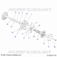 TREN, PRIMARY CLUTCH