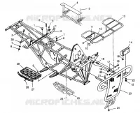 PARACHOQUES / TRANSPORTIN MOUNTING 6X6 400L