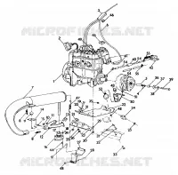 MONTAJE DEL MOTOR 440 XCR (4921352135031A)