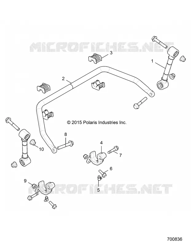 SUSPENSIÃ“N DELANTERA STABILIZER BAR- R19RHE99AD/BD/LD/KAK/BK (700836)