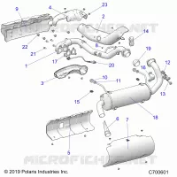 ENGINE, SISTEMA DE ESCAPE