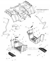 CARROCERÍA POSTERIOR CAB AND FOOTWELL