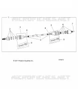 TREN, REAR HALF SHAFT