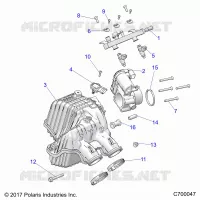 ENGINE, TOMA DE AIRE MANIFOLD