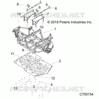 CHASSIS, MAIN FRAME AND ESQUÃD PLATES